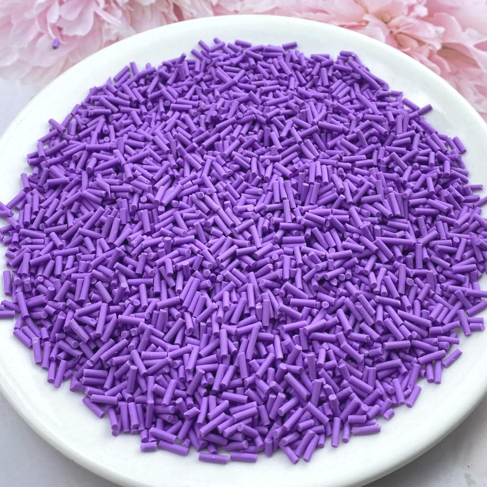 Jmassyang 200g Resin Fake Sprinkles Polymer Clay Sprinkles Fake Candy Slices …