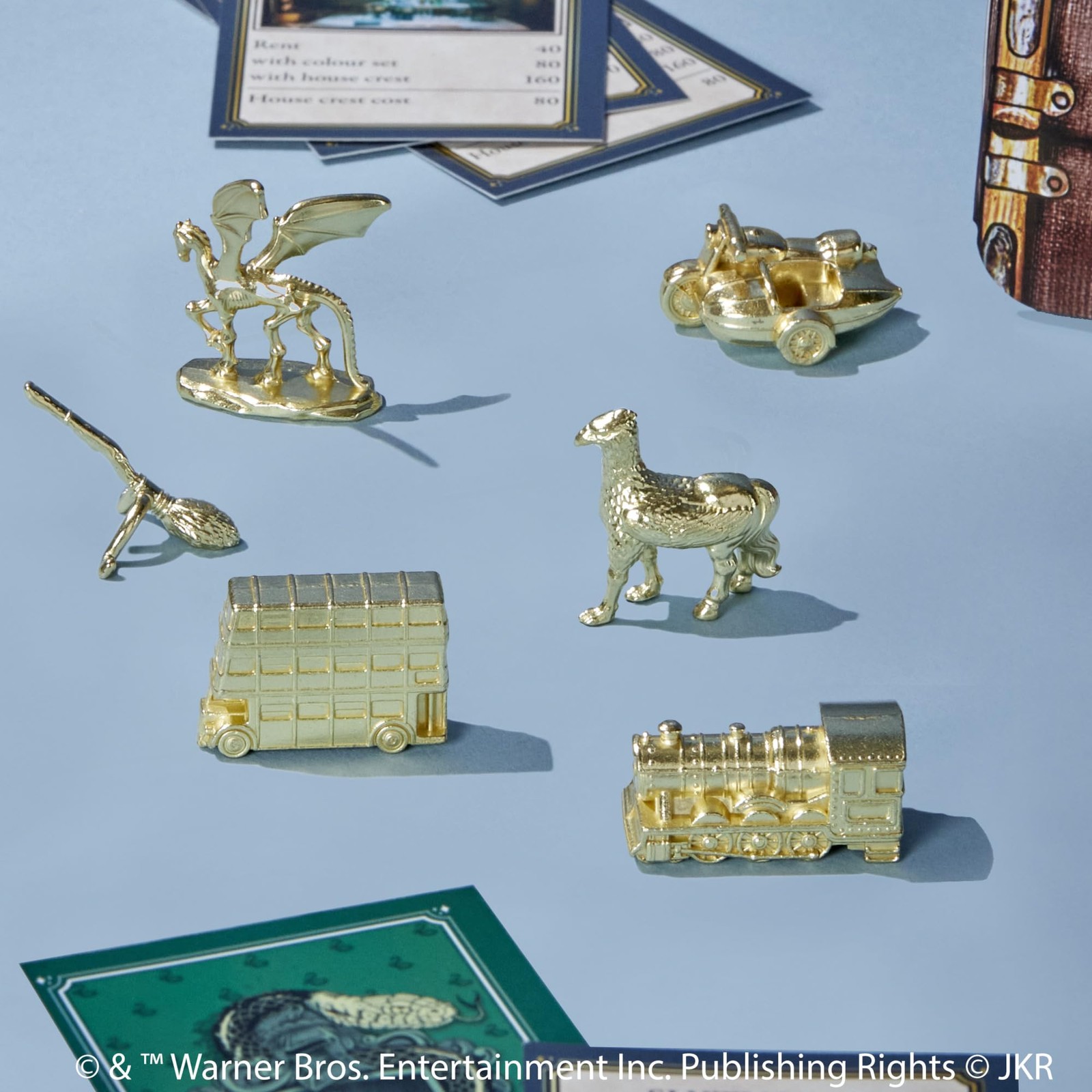 Hasbro Gaming Monopoly Harry Potter 29.2 x x 0.1 cm, Blue and Yellow