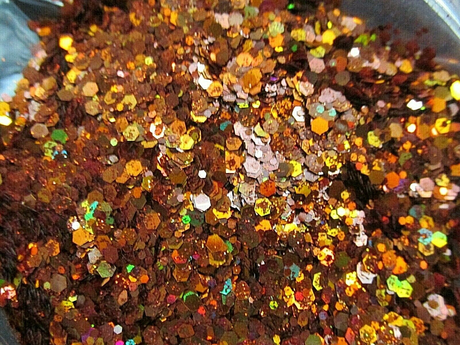 Holographic slushie glitter mixes