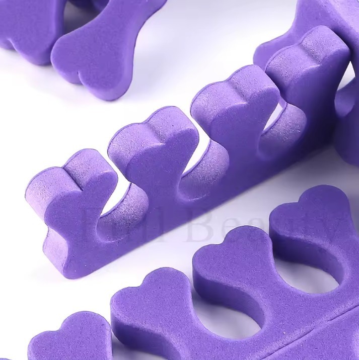 Soft Foam Finger Toe Separators Spacer Manicure & Pedicure Nail Polish Paint Art