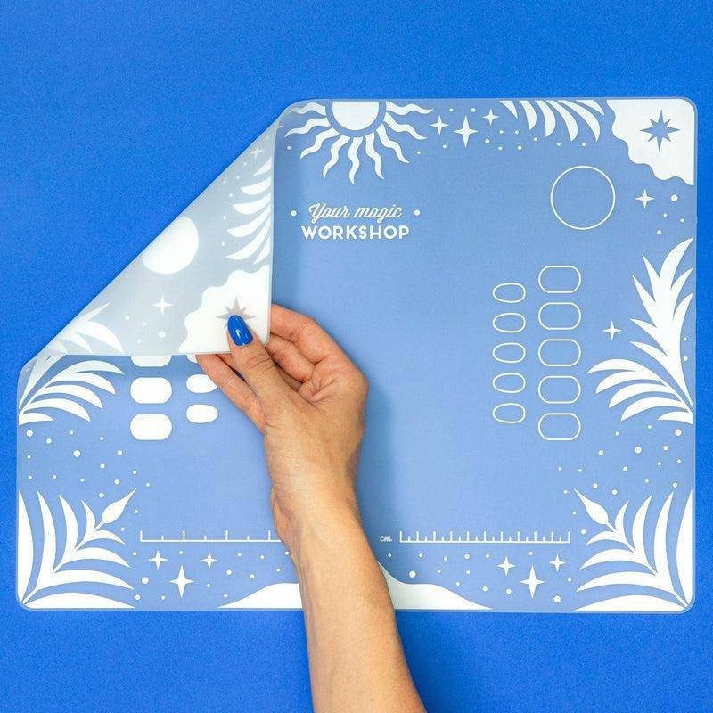 MoYou Stamping Plate Polish Lacquer Stamp Mats Glitter Top Coat Gifts Etc