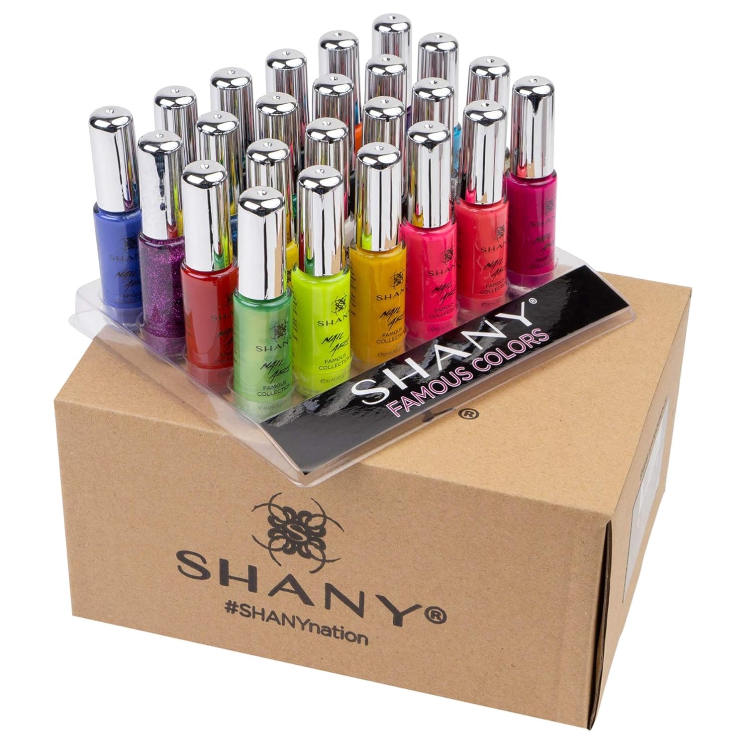 Nail Polish Set – Metallic, Pearl, Neon Shades