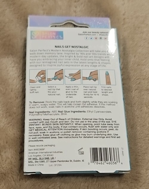 Modern Nostalgia & Modern Art Salon Perfect Nail Sets (2) SEALED NEW Free…