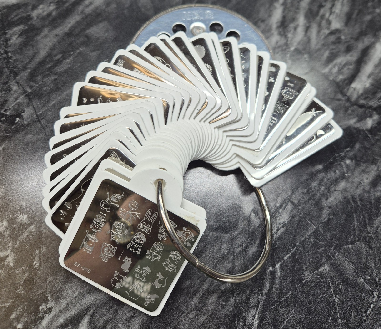 28 Small Nail Stamping Plates – Nail Art