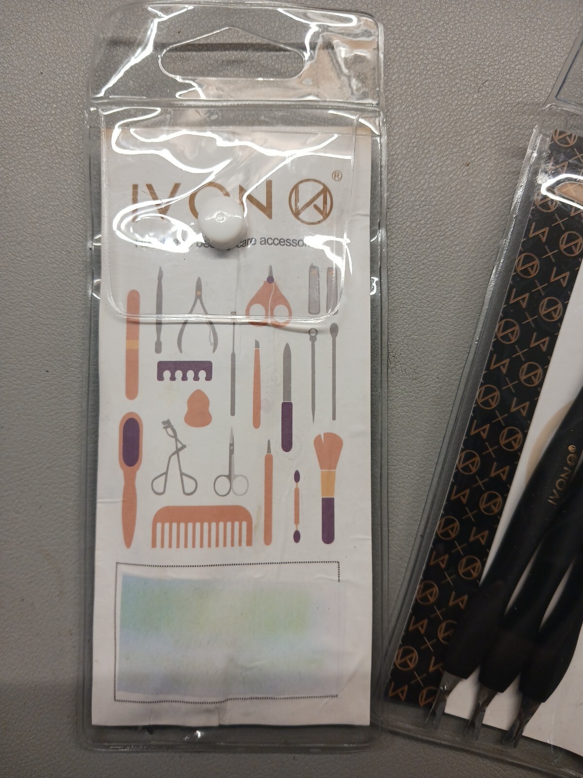 6 Pack Cuticle Trimmer Pusher Remover Rubber Tip Gentle On Nail Bed