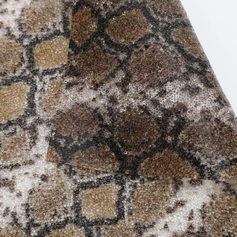 EBANKU Salon Nail Art Table Mat Practice Hand Pad Cushion Diamond Foldable Brown