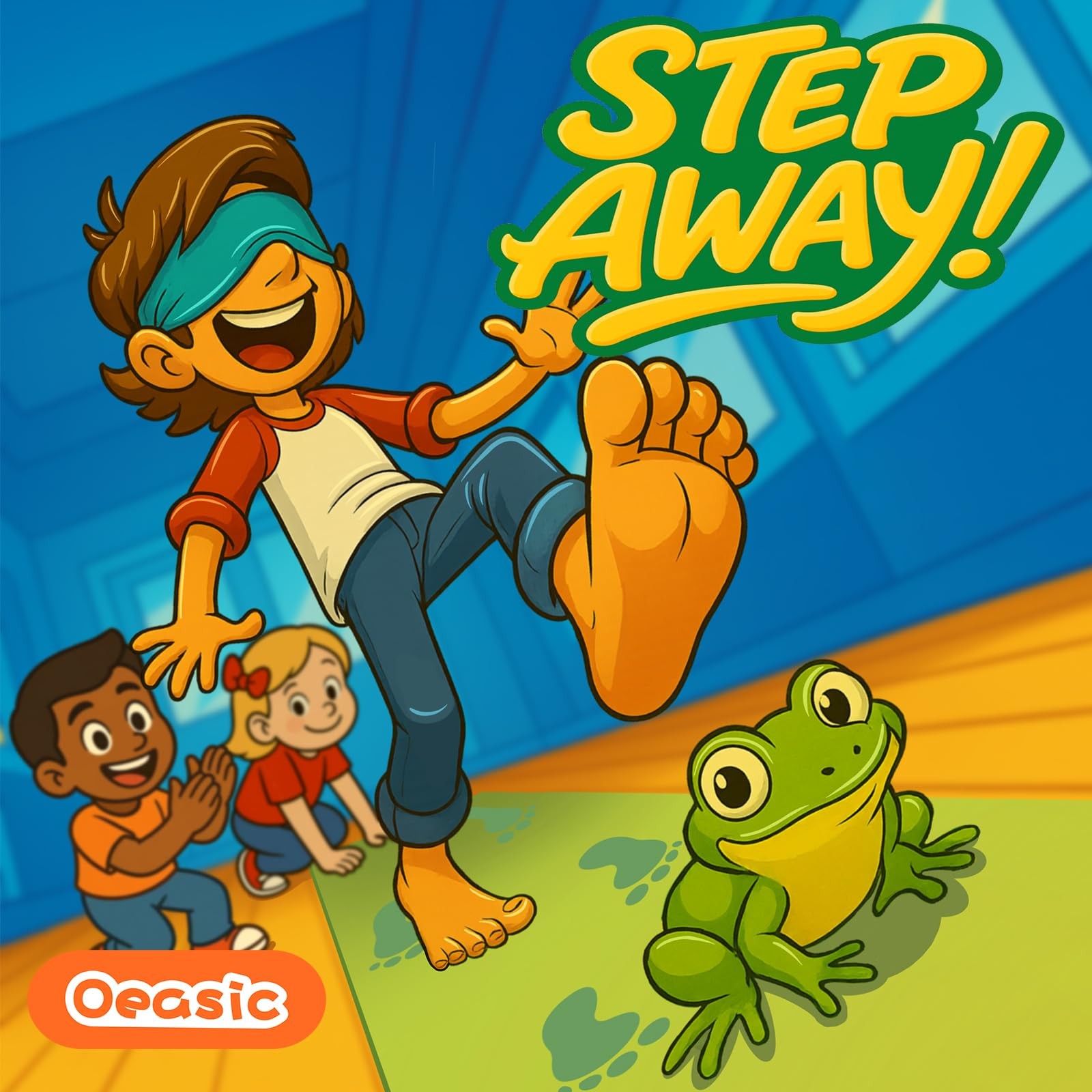 Don’t Step in Frogs Board Games, Preschool, Party Game Stocking Stuffers for…
