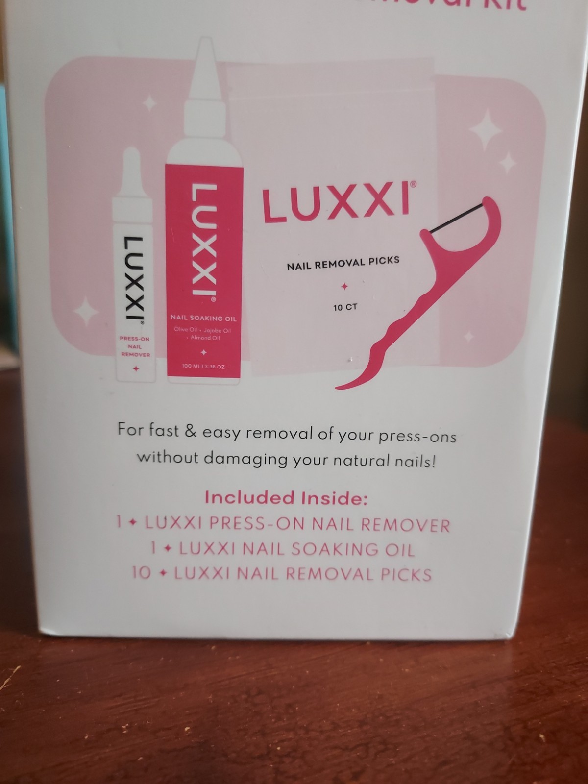LUXXI Press On Nail Removal Kit MSPR $24 New in Box