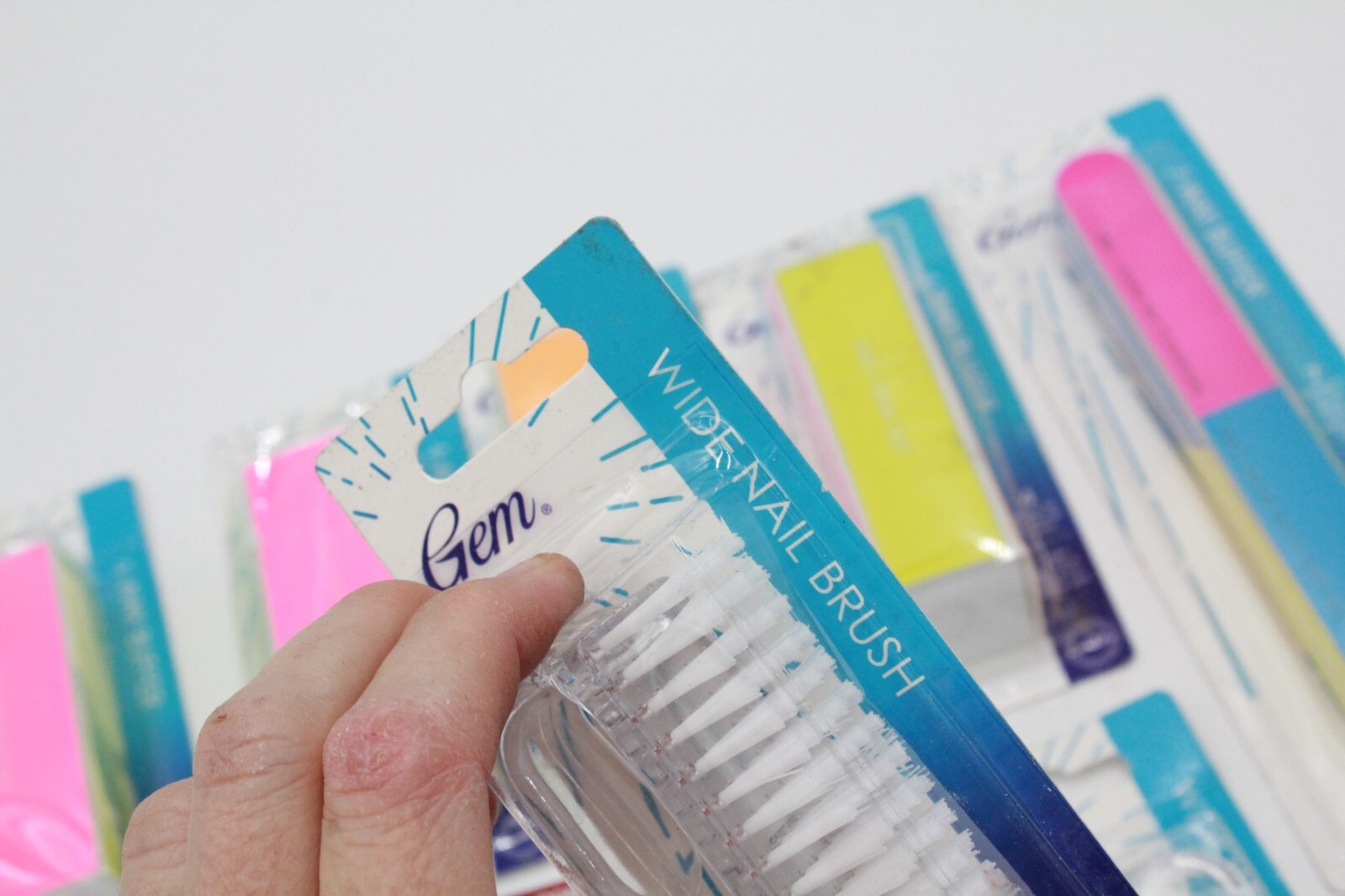 11 Pc Lot Nail Care 4/7 Way Buffer Blocks Brushes Polish Remover Buffing Glue