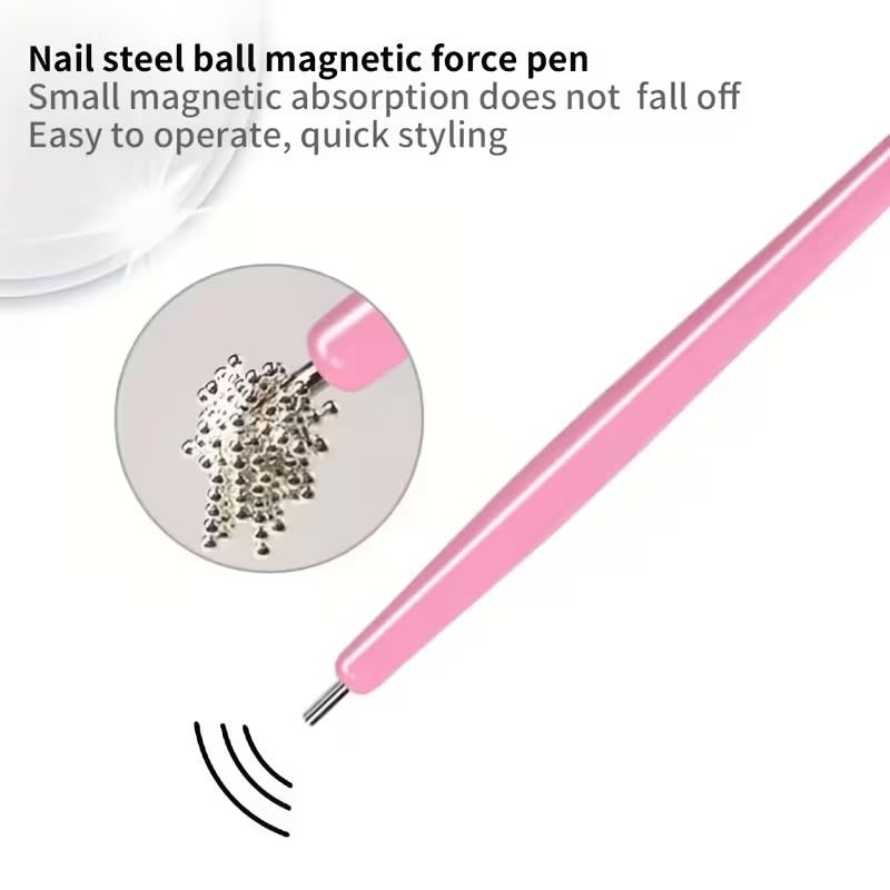 13PCS Cat Eye Magnet Set, Heart Magnet for Cat Eye Gel Polish, 3d French 13Pcs
