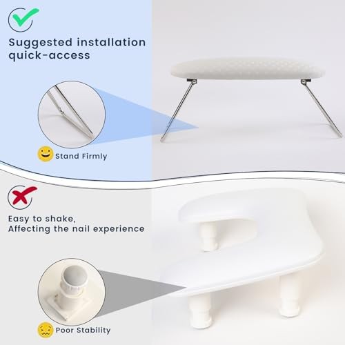 nail hand rest hand rest for nails techNail Art Manicure Hand Rest sz-122white