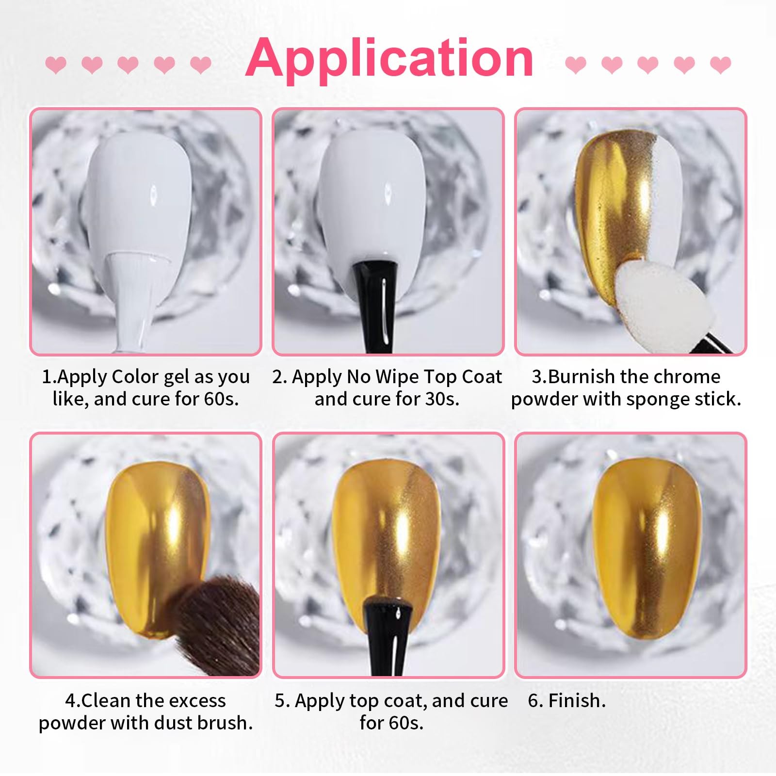 Nail Stamp Gel 8Pcs French Tip Nail Stamp Kit with Black White Color Stamper …
