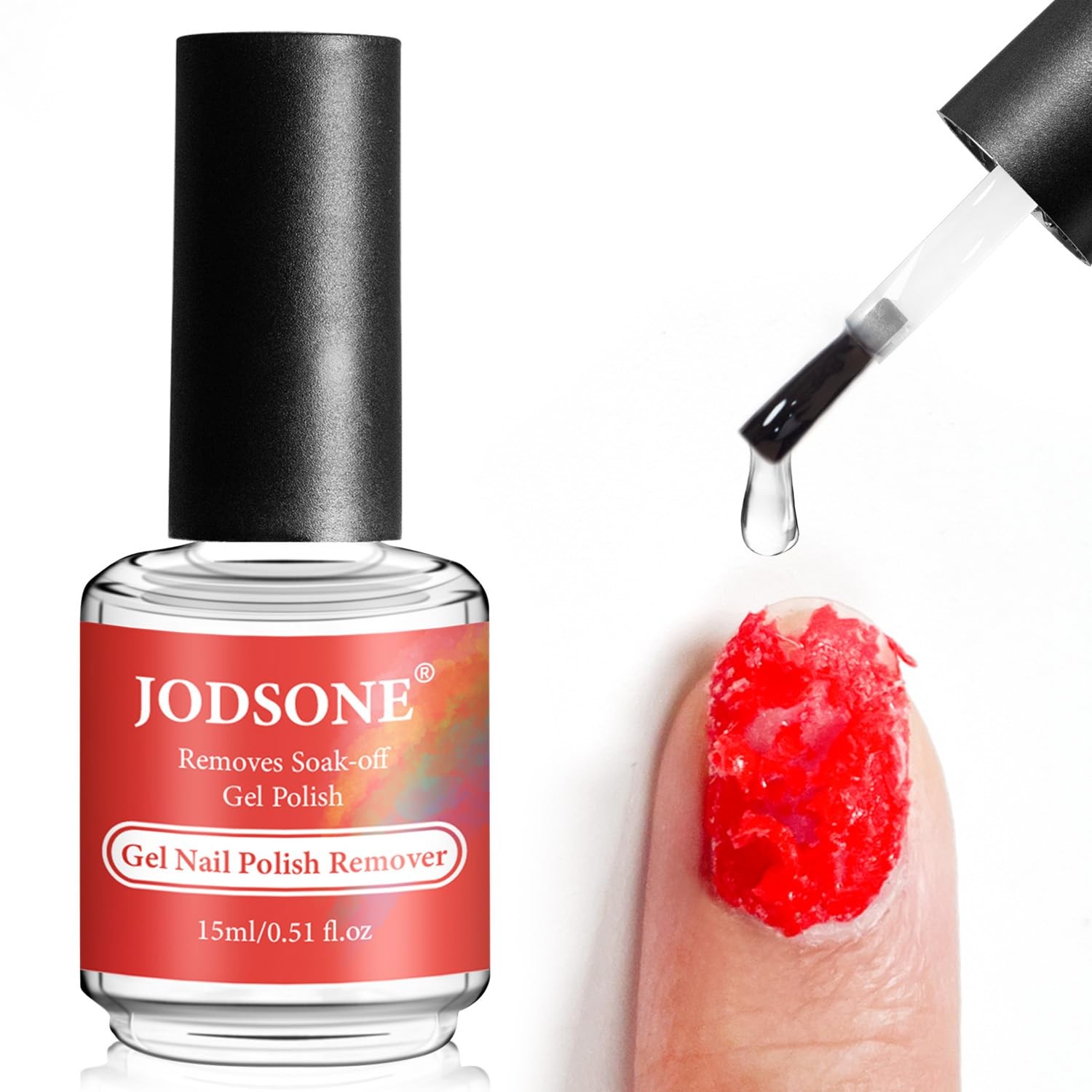 JODSONE 15ML Gel Nail Polish Remover No Need 0.51 Fl Oz (Pack of 1), A06
