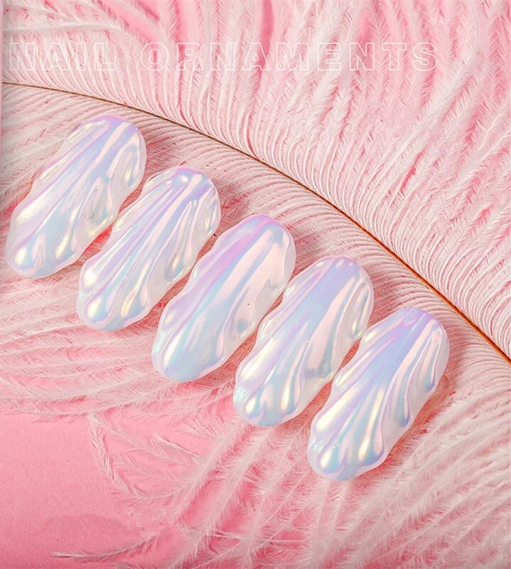 AURORA CHROME POWDER NAIL AB Unicorn MERMAID MIRROR Effect RAINBOW Opal (um)