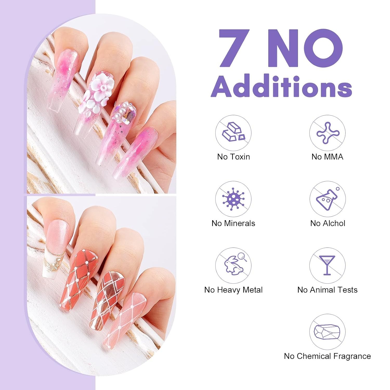 Professional Acrylic Nail Kit with Drill: 3 Powder Colors & Everything You Need