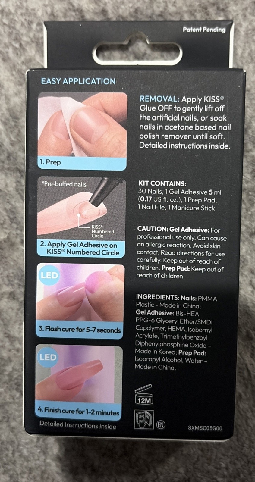 Kiss Nails – Salon X-tend LED Soft Gel System #91567 SXN02 – 3 Packs