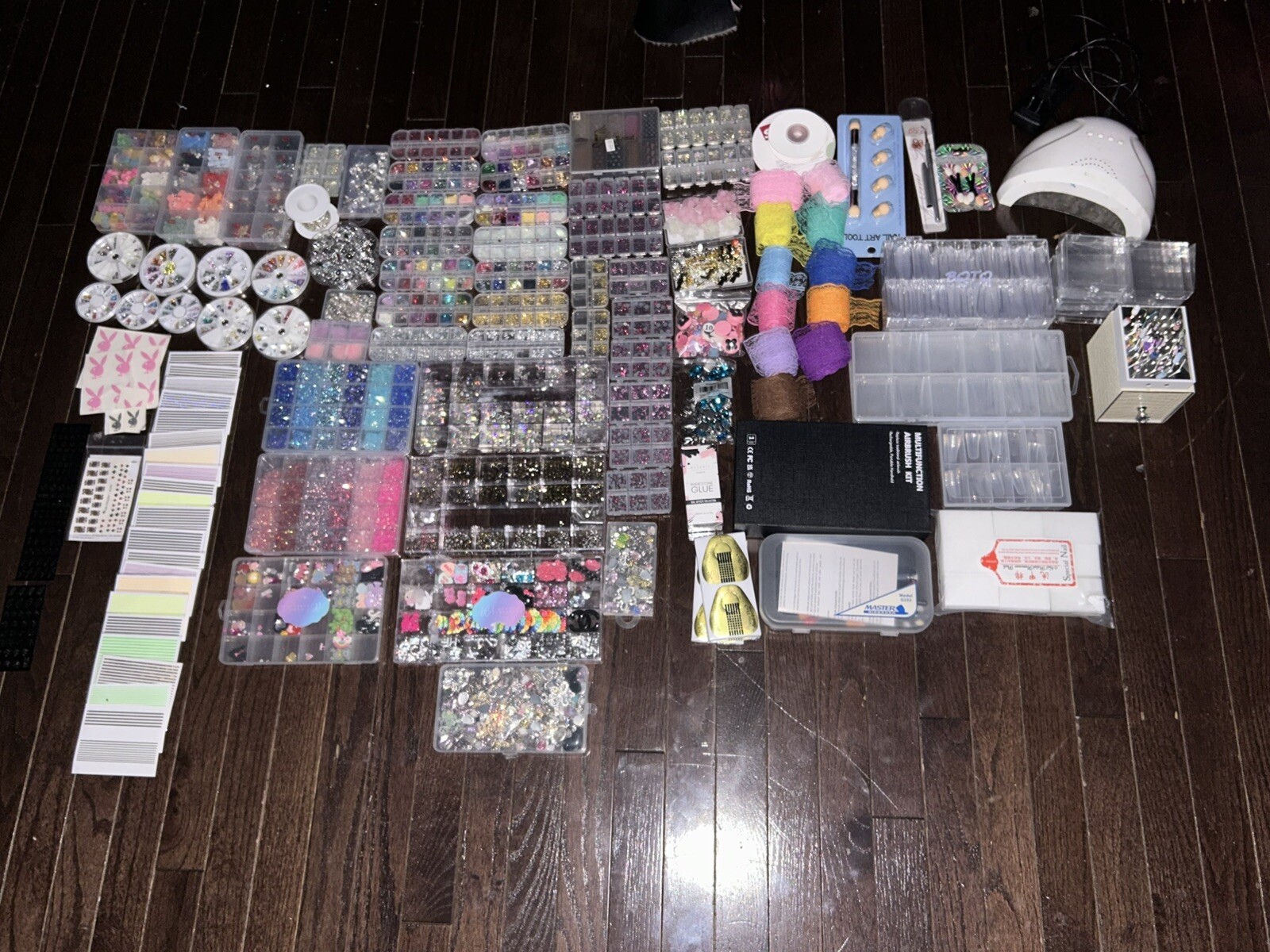 NAIL SUPPLIES LOT – MISC ITEMS NEW & USED SEE DESCRIPTION