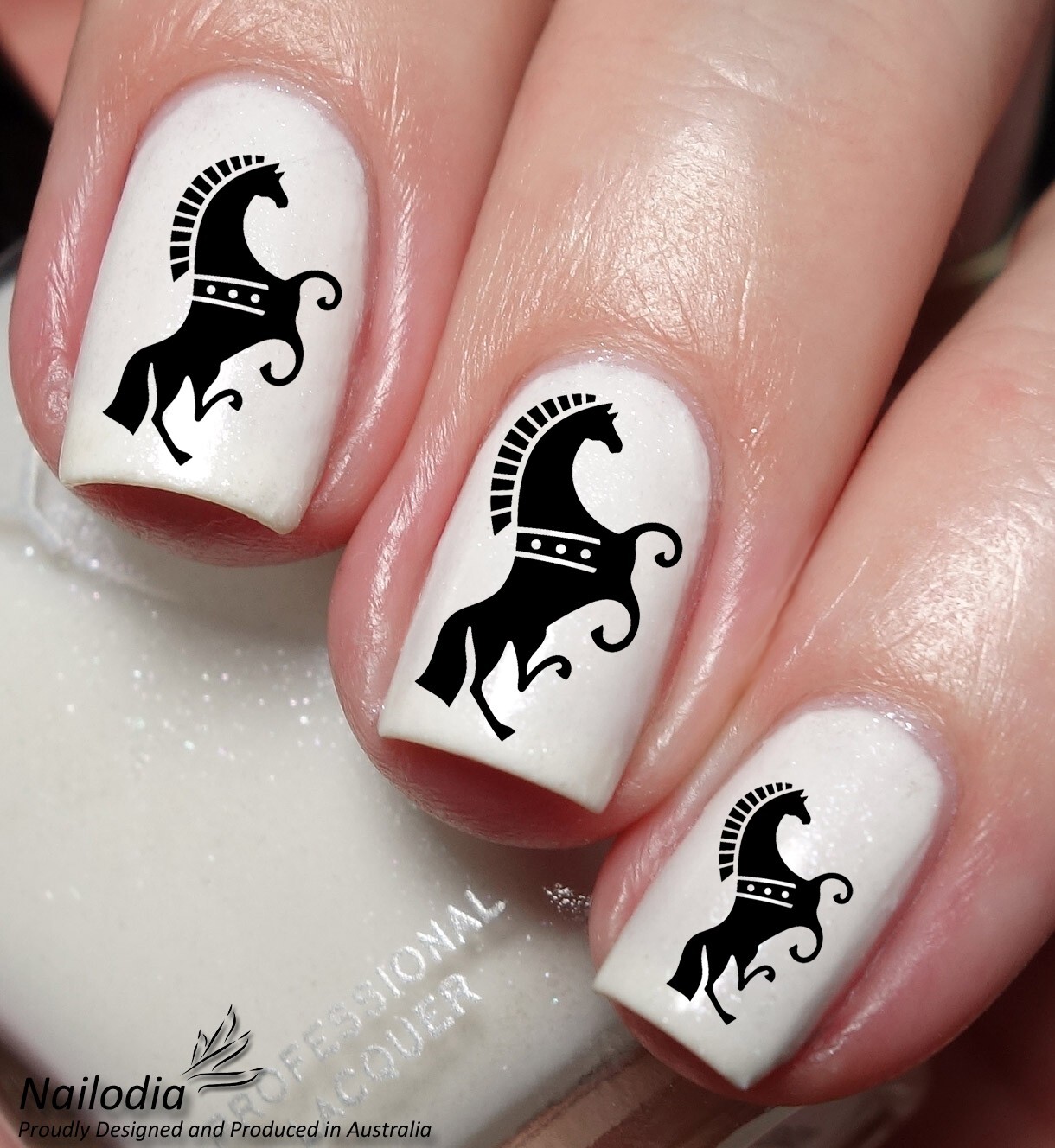 Celtic & Heraldic Animals Horse Nail Art Decal Sticker