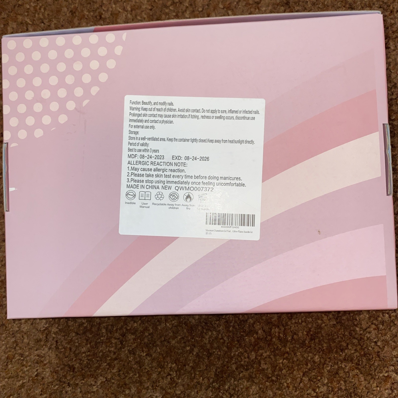 Morovan Professional Nail System Nail Gel Polish Kit GM46