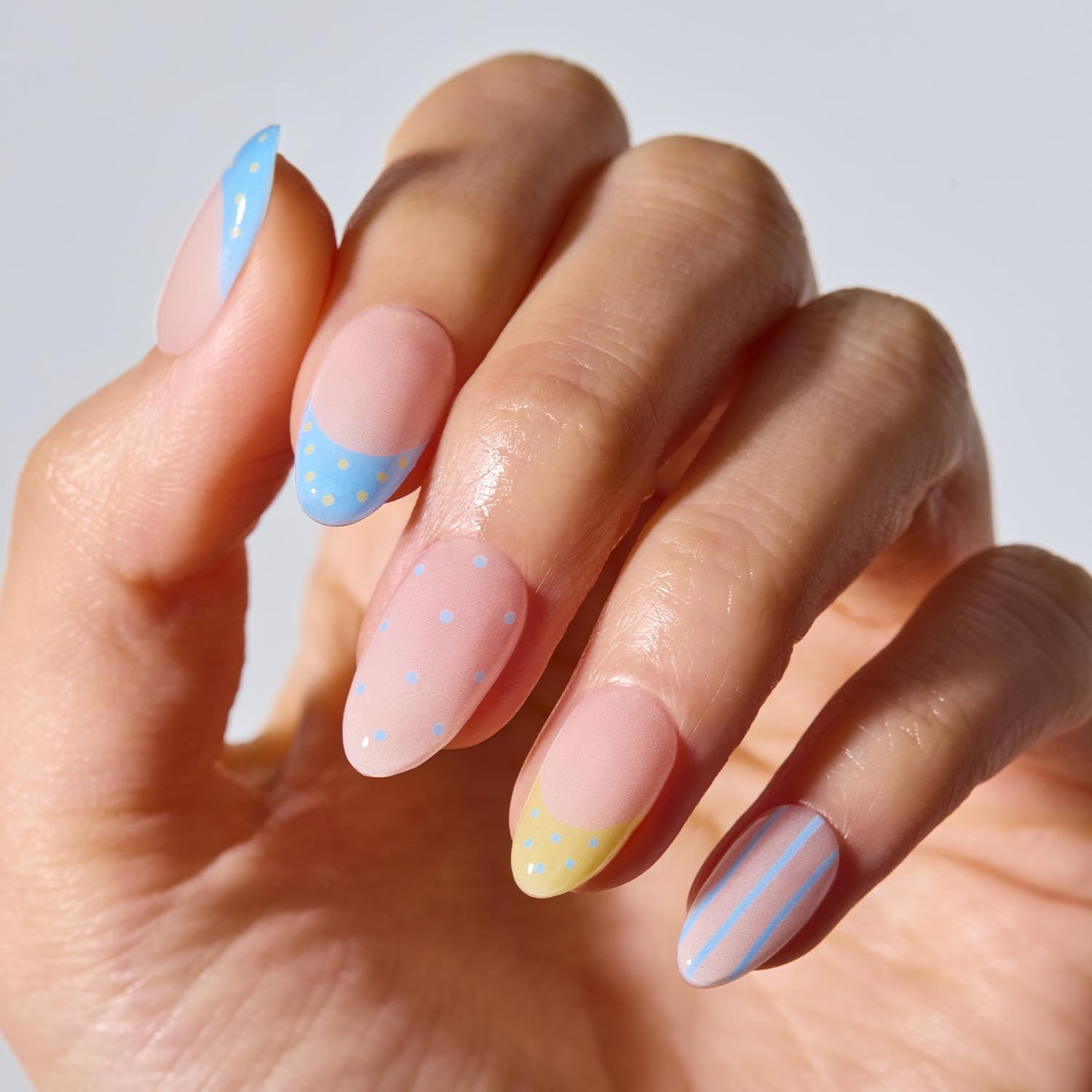 ohora Gel Nails NP Summer Pajamas Medium Oval
