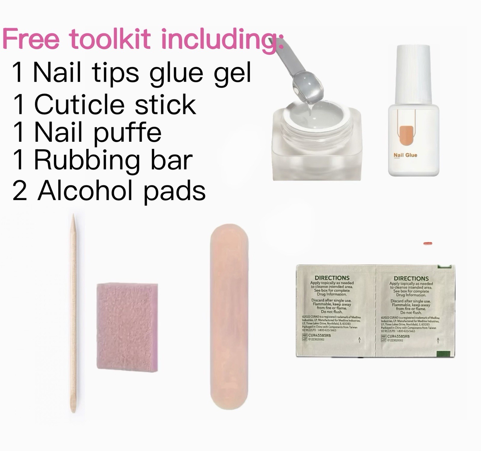 Salon Quality Handmade Gel-X Nail Tips Press On Nails Custom Any Styles & Sizes