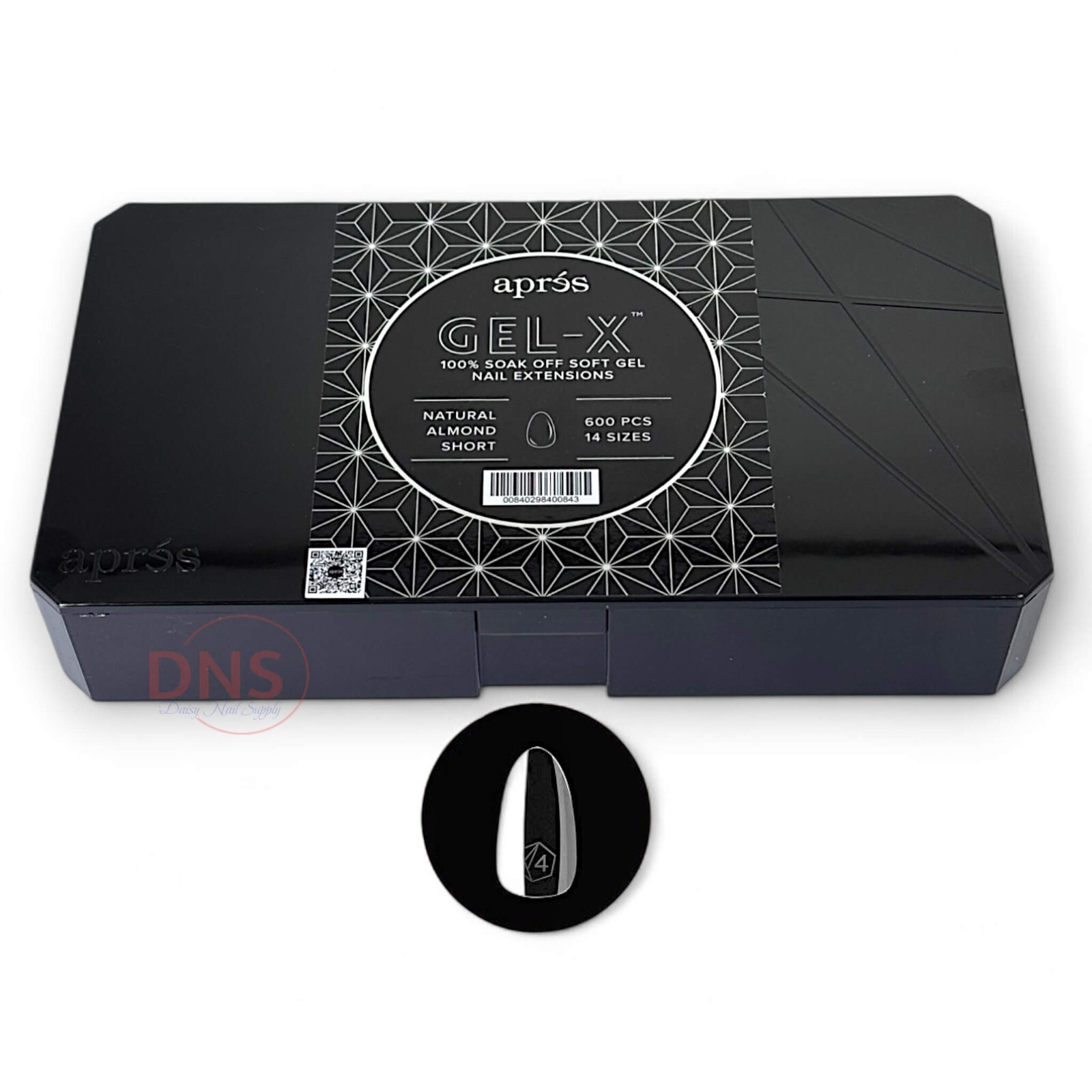 Apres Gel X – 100% Soak Off Gel Nail Extensions 600pcs 14 sizes *Pick any style*