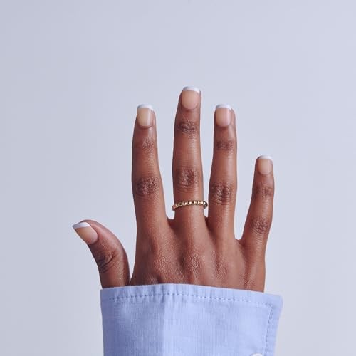 White Nail Core – Press On – Nail glue included – Perfect – Petite Size