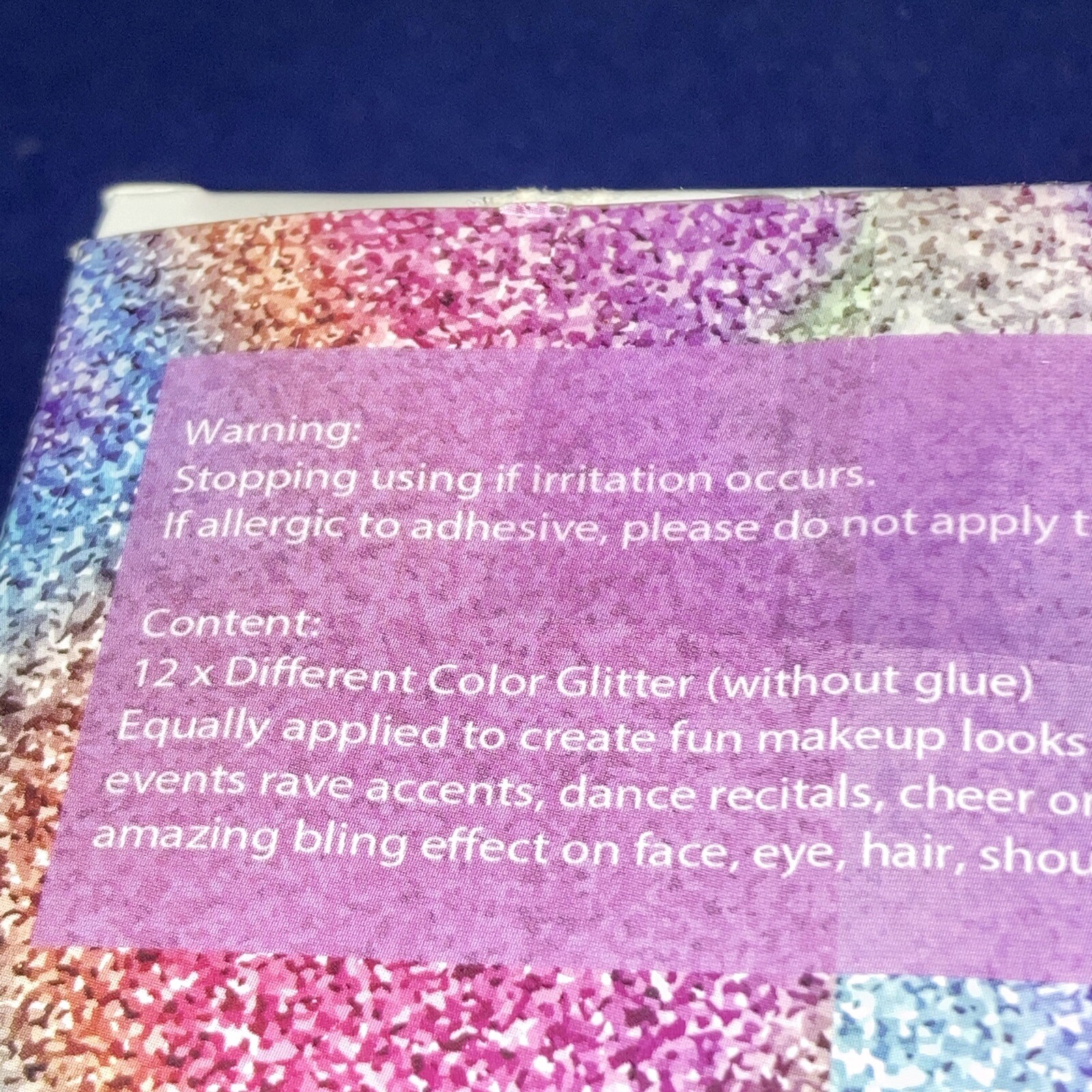 LAZA Art & Nail Glitter, 11 Ultra brilliant Diffrent Colors Art Glitter.