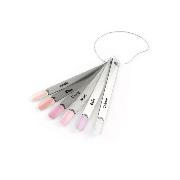 Polish La Parisienne Collection Color Pop (6’s) glistening platinum