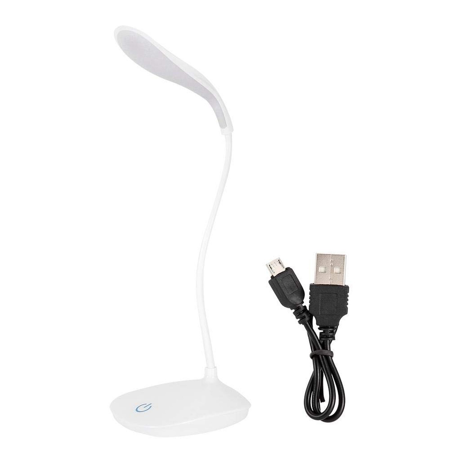 USB Charging Table Lamp with Flexible Neck, 3 Levels Dimmable LED Desk Light …