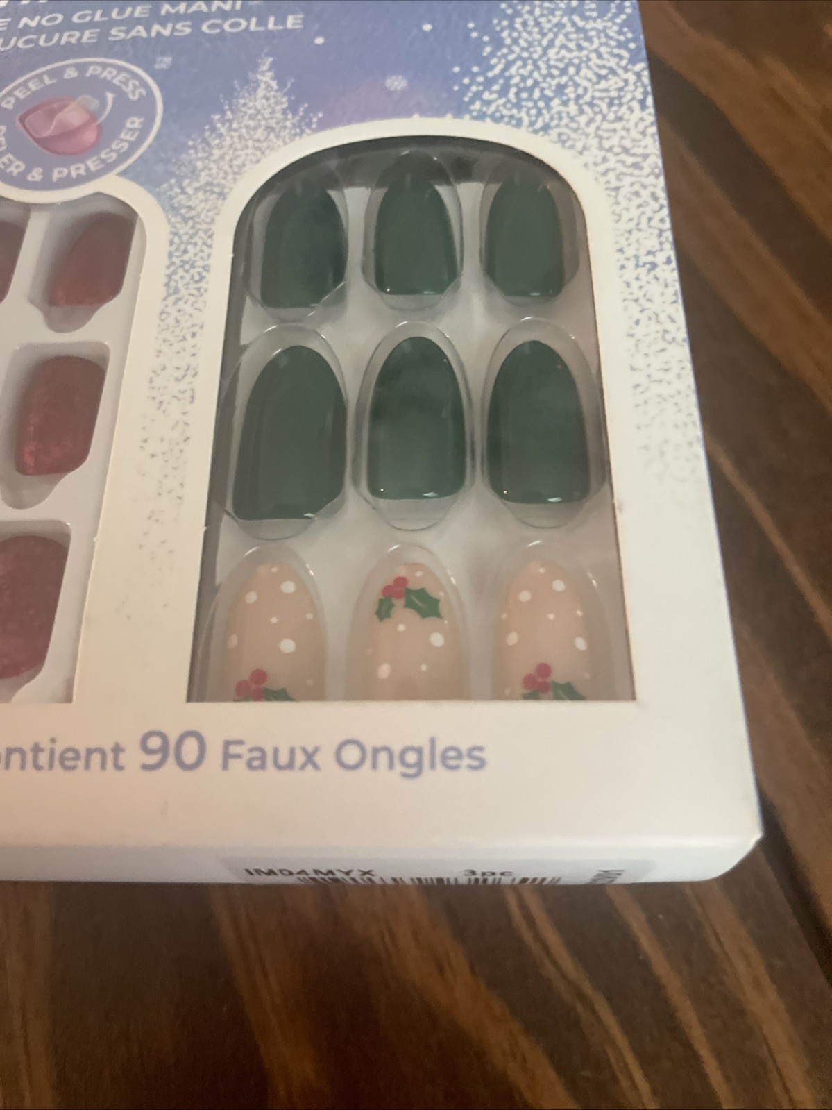 imPRESS Press on Nails Gift Set Multicolor Assorted Shapes/lengths 90 Count NEW