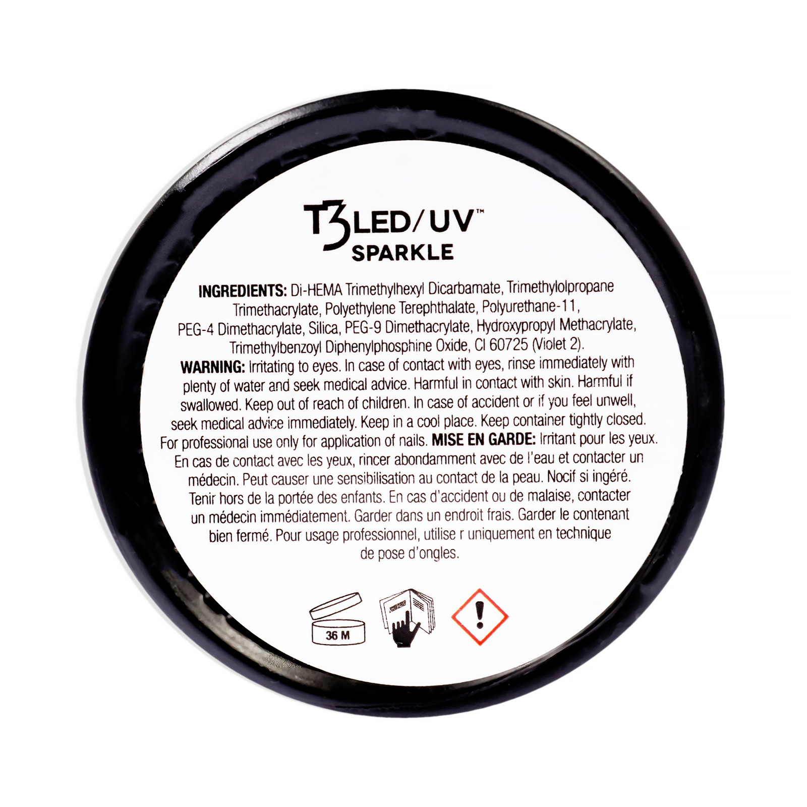 T3 Cool Cure Versatility Gel – Platinum by Cuccio Pro for Women – 1 oz Nail Gel