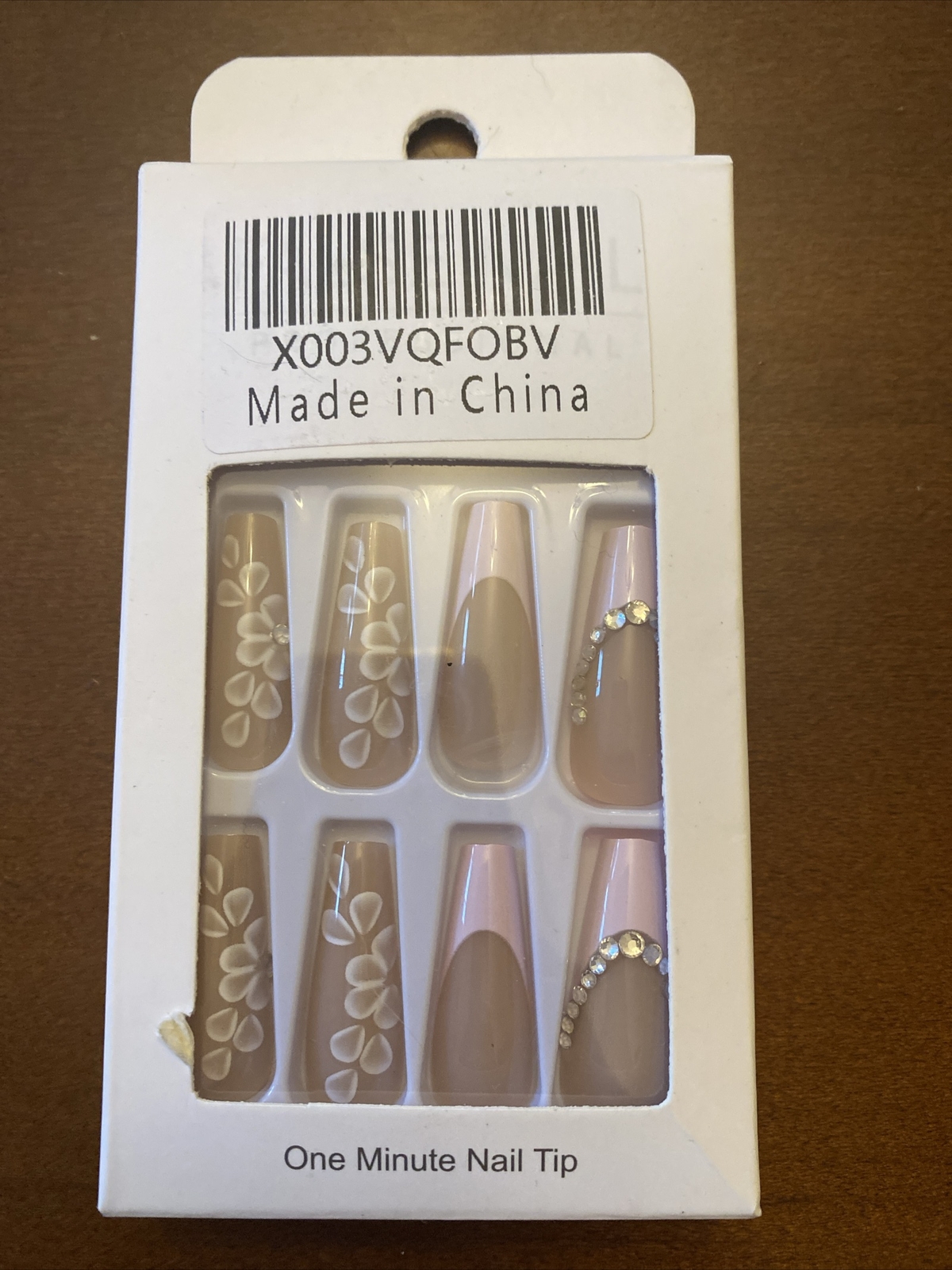 Press On Nails Long Coffin Gift