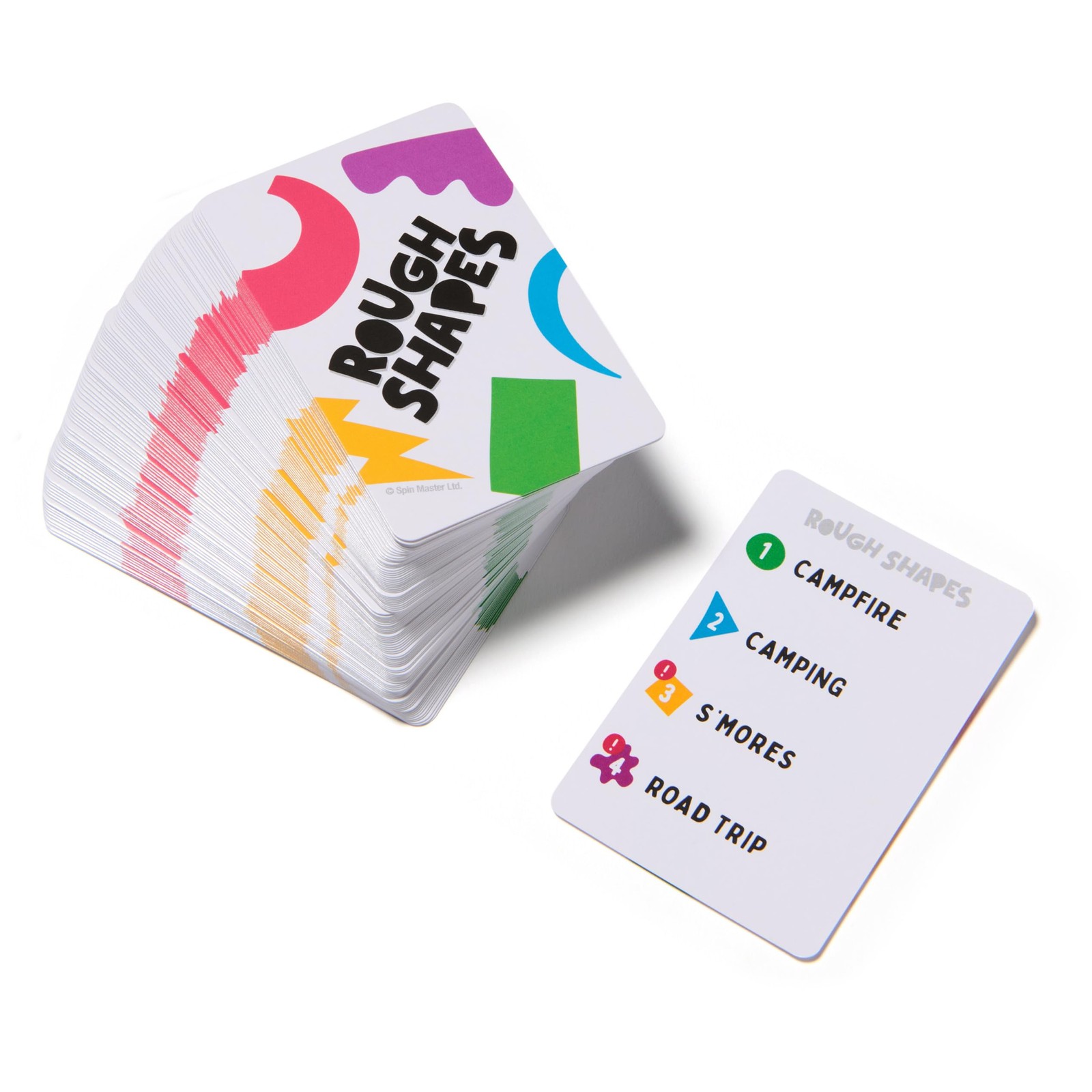 Spin Master Games, Rough Shapes, Quick-Drawing Game for Artists 1, Multicolor