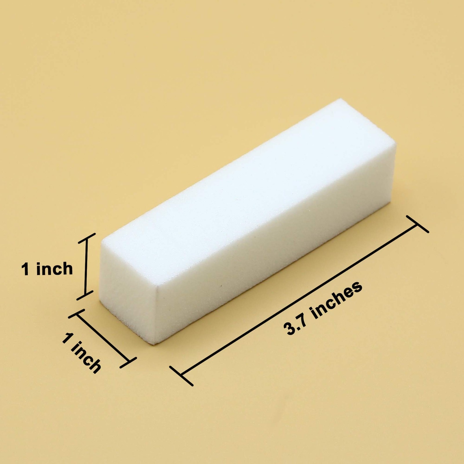 12-Pack, Nail Buffer Blocks for Natural and Acrylic Nails, 4 Sided, Medium Gr…