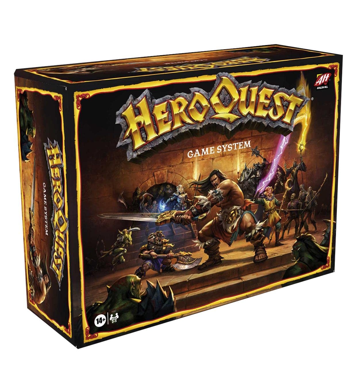 Hasbro Gaming Avalon Hill HeroQuest Game System Tabletop Medium, Multicolor