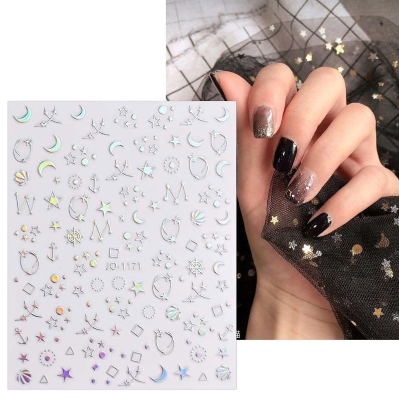 12pcs Colorful Nail Wraps Offering Comfort and Styles Manicure For Any Event