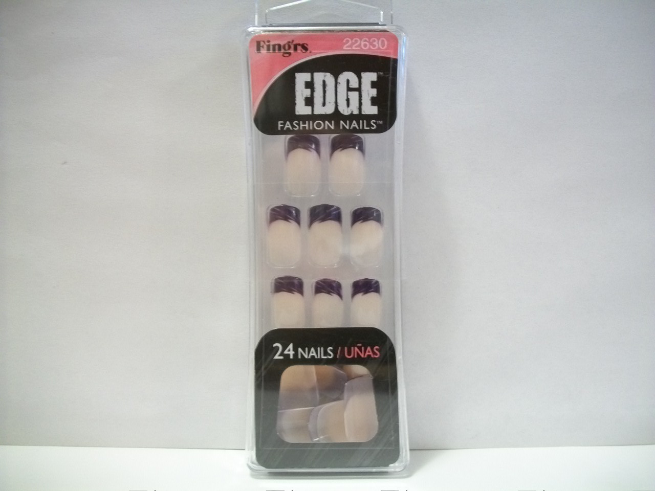 Fing’rs Edge Fashion Nails #22630 Purple Tips