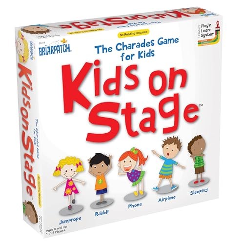 University Games Kids on Stage Game, Grades PreK+ (UG-01214) One Size, Red