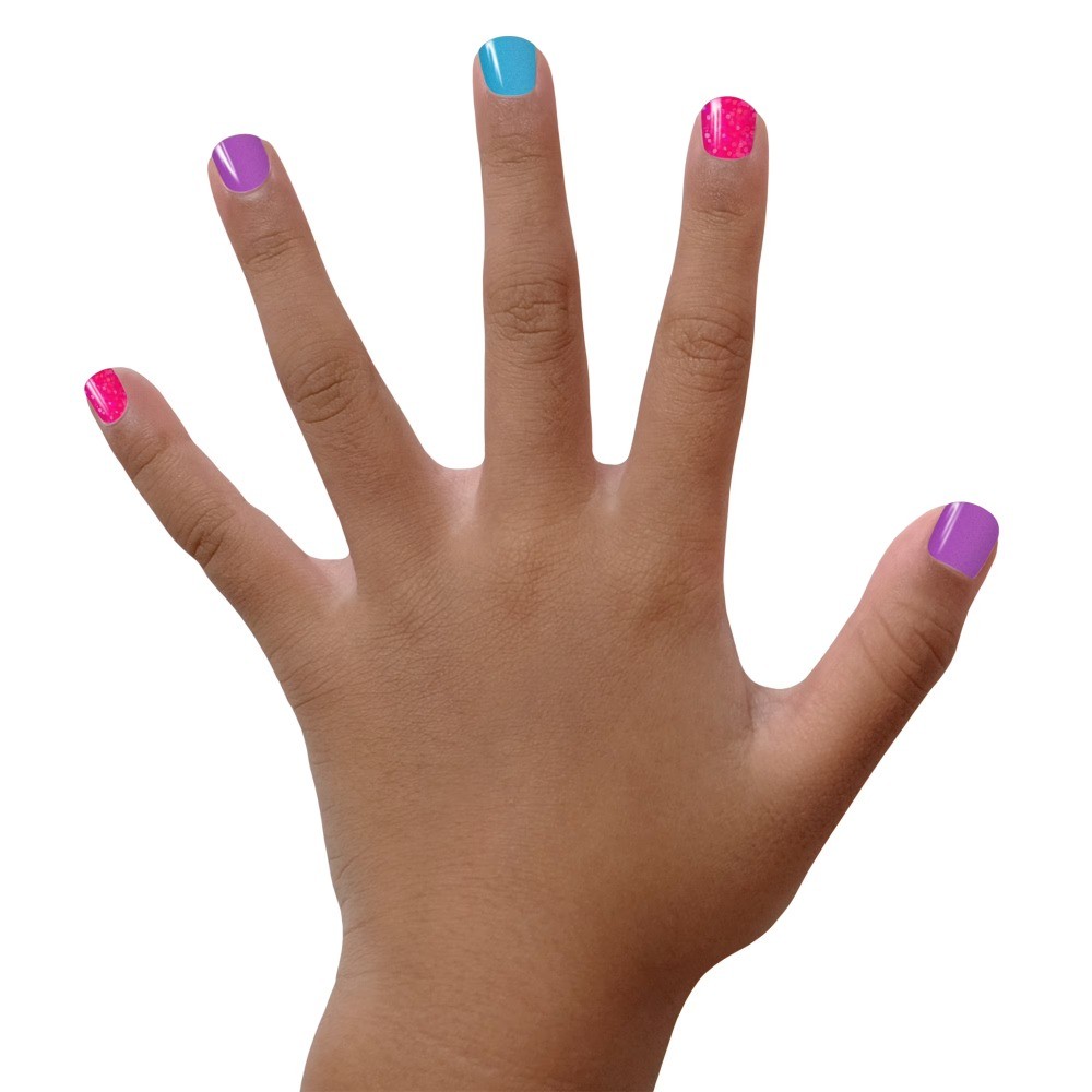 (3 pack) Paint Set of 3 Non-toxic Nail Polish Kit for Kids