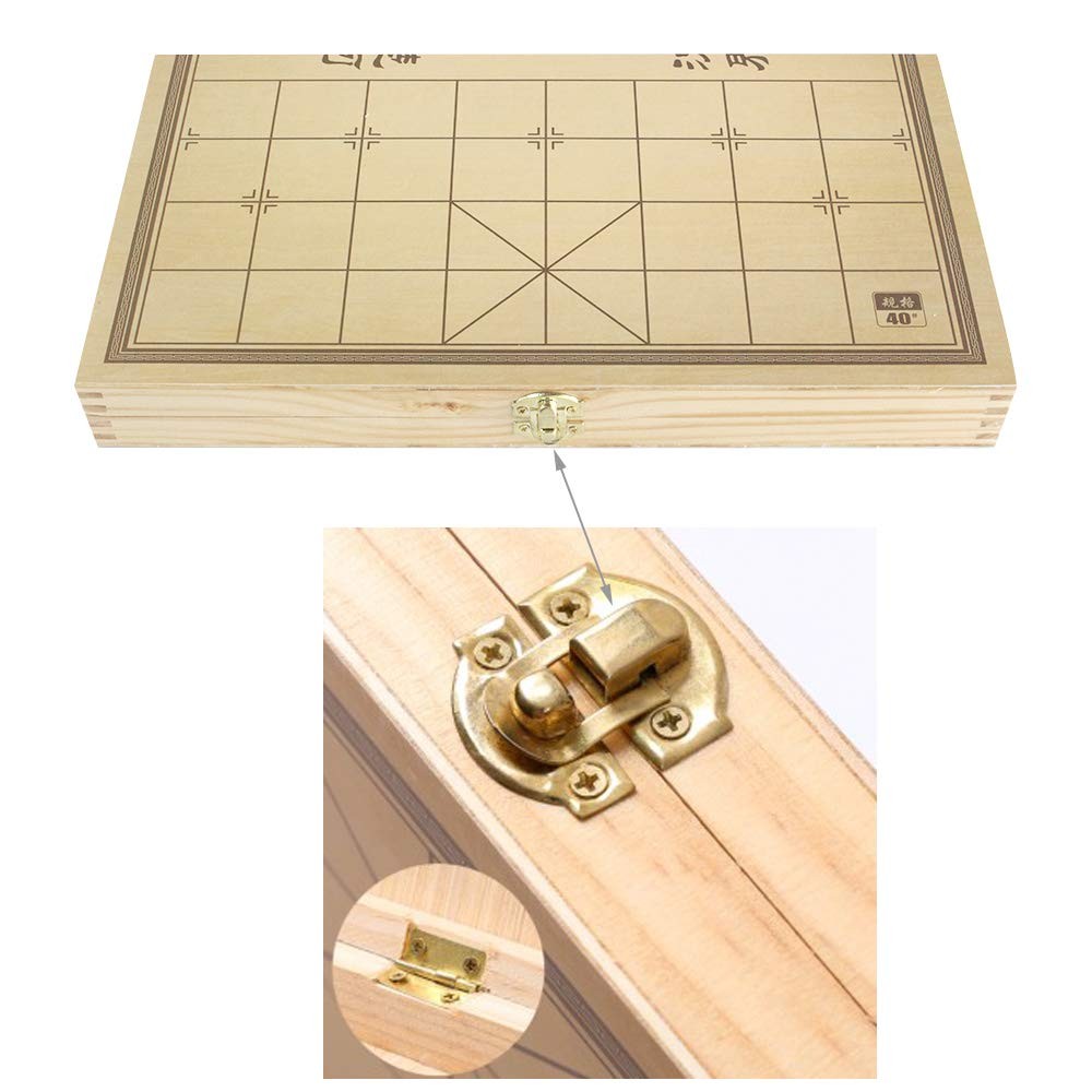 Luoyer 14 Inch Wooden Foldable Chinese 14.1 inches x 15.3 x 0.7