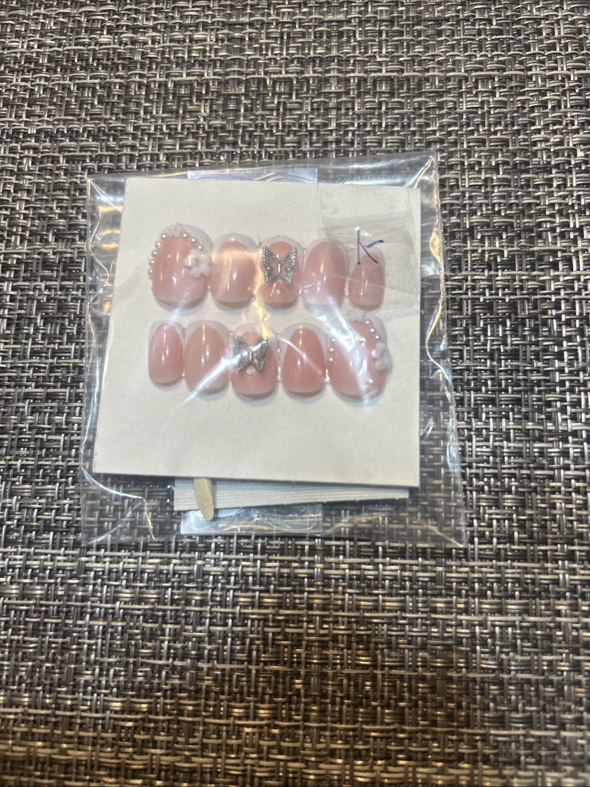 Kids Size Custom press On Nails . Handmade