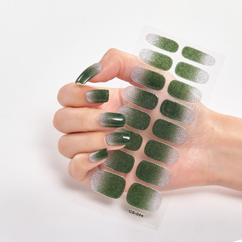 Nail Art Stickers Nail Stickers Scallion Powder Nail Stickers Nail Accessories
