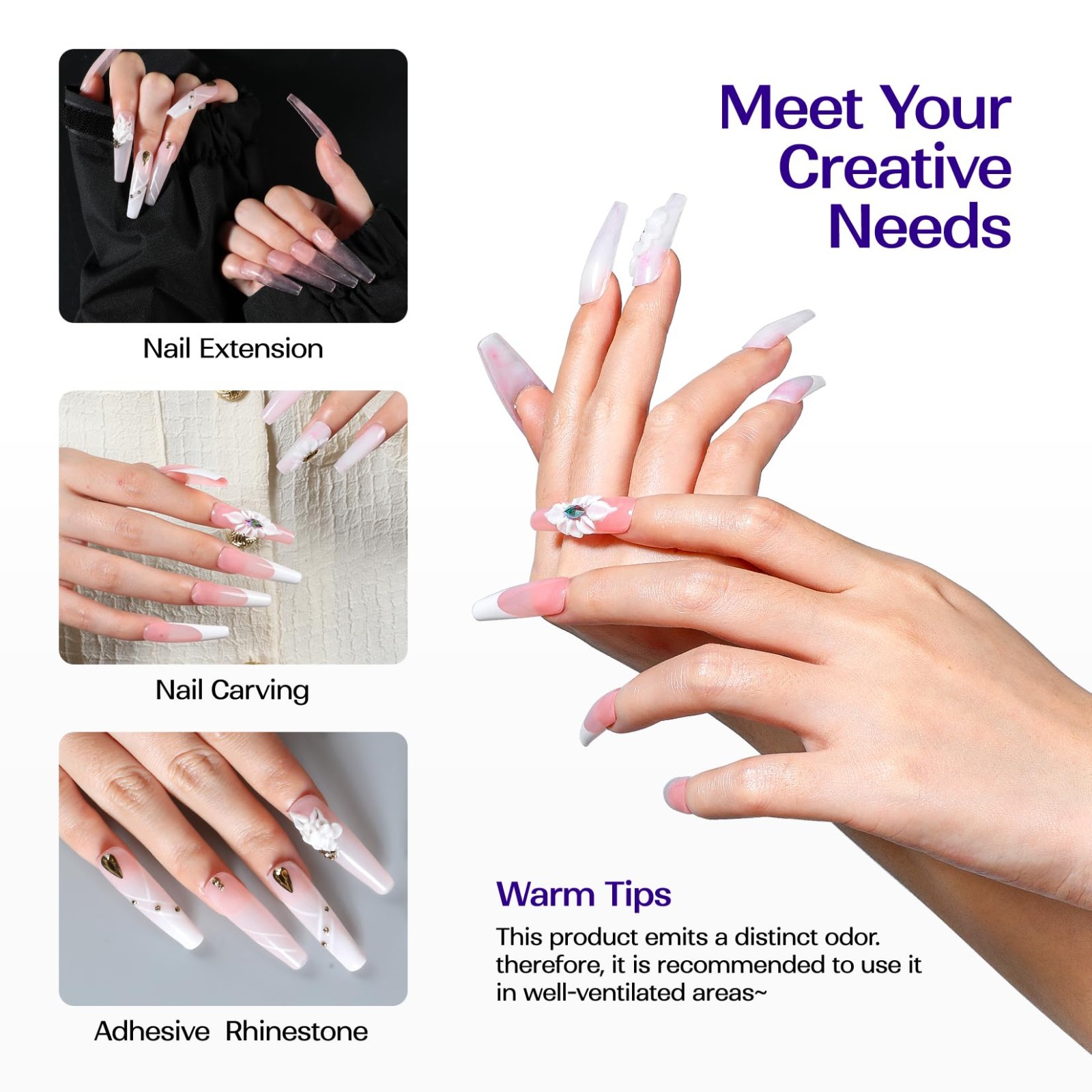Acrylic Nail Liquid 8oz – Non-Yellowing, MMA-Free for DIY Nail Art & Salon Use