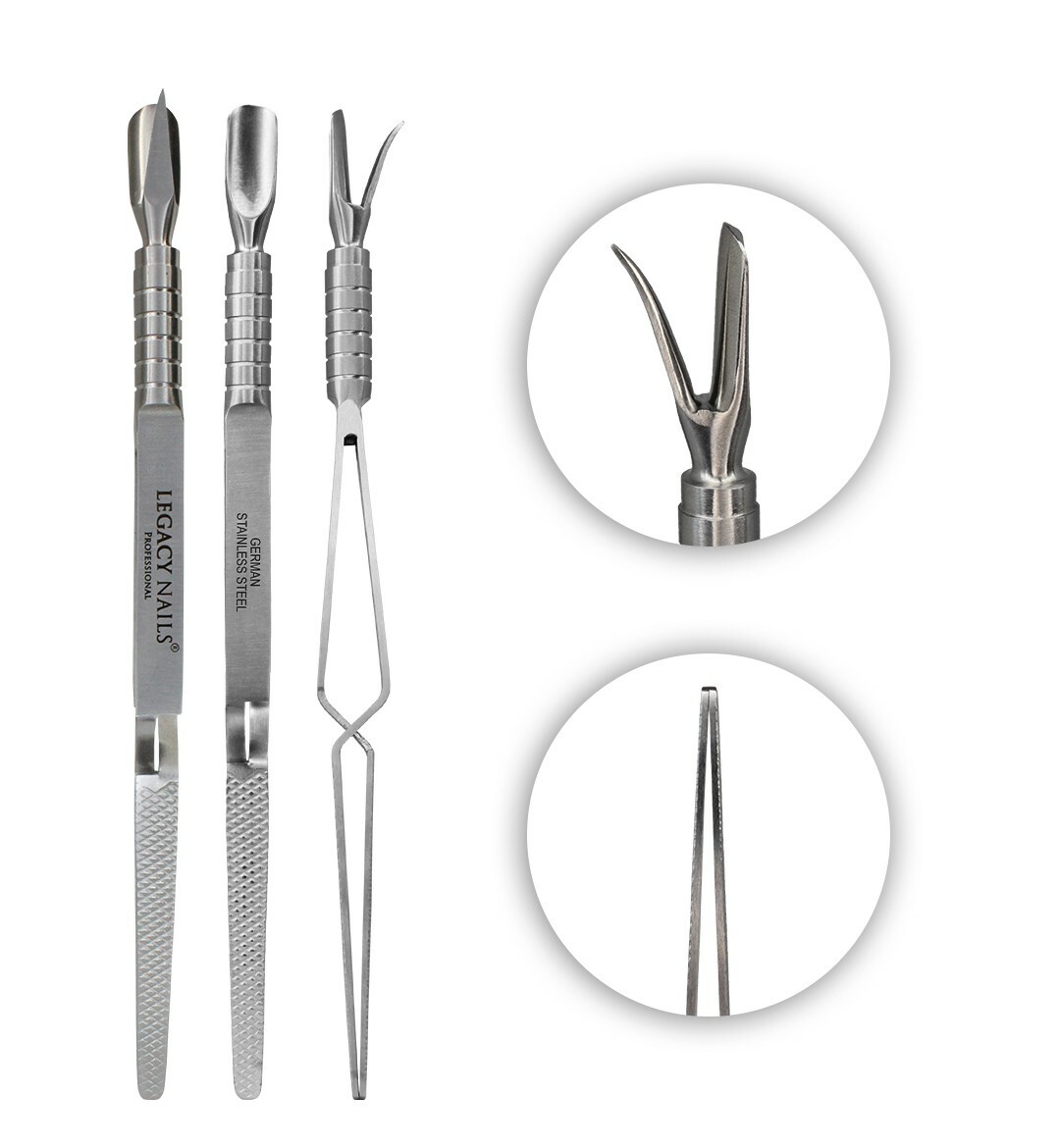 Professional Silver 3 in 1 C-Curve Pinching Tool | Legacy Nails