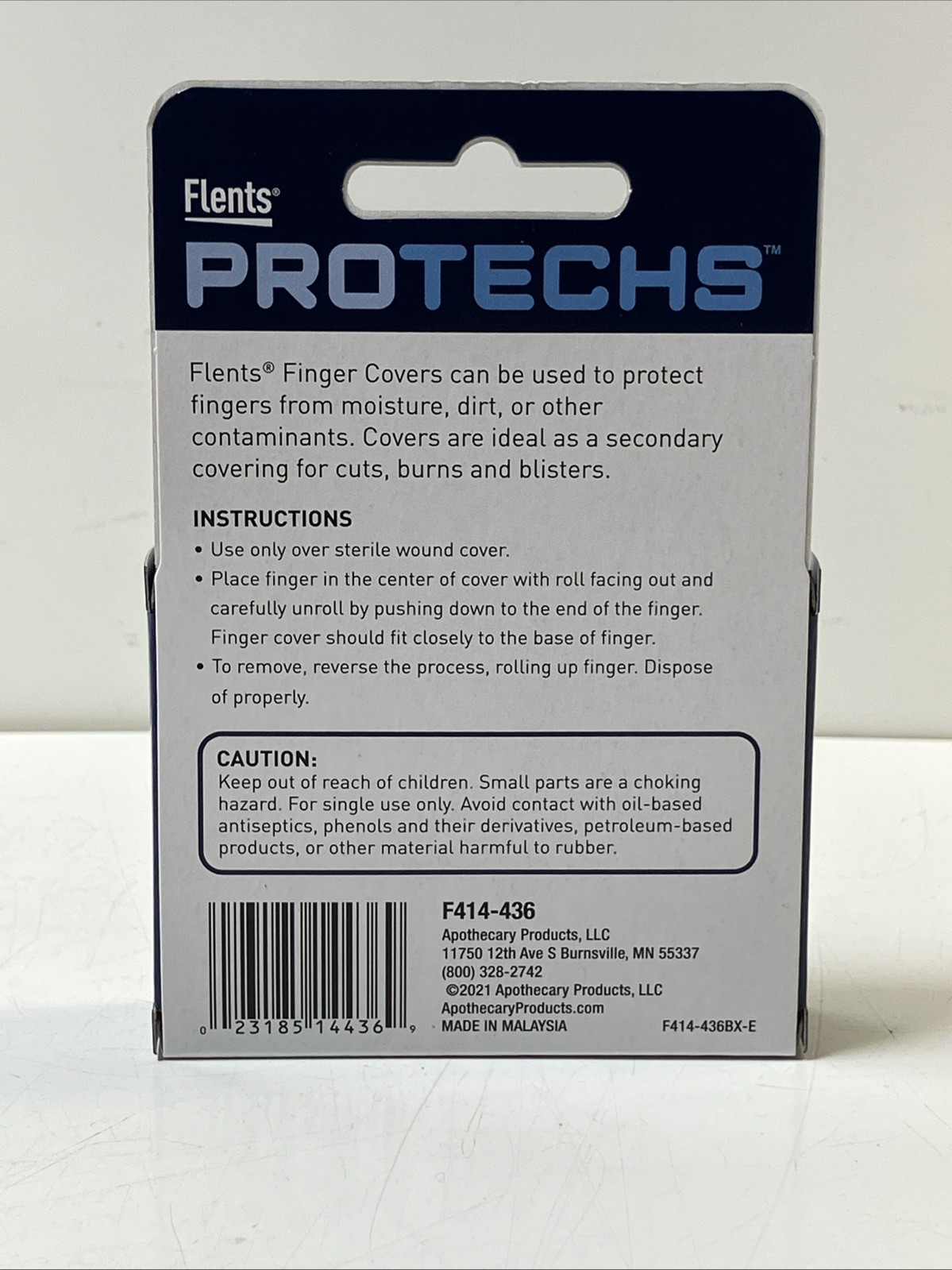 Lot Of (6) First Aid Finger Covers Protects Finger While Healing, 36 Count Each