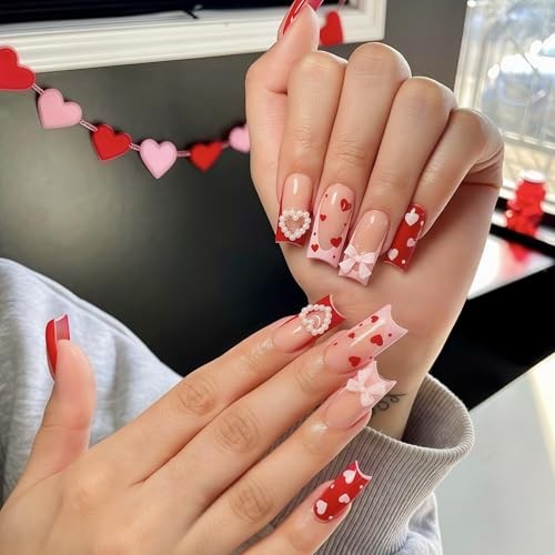 100pcs 3D Pink Red Strawberry Flower Nail Charms Cherry Rose Camellia pink