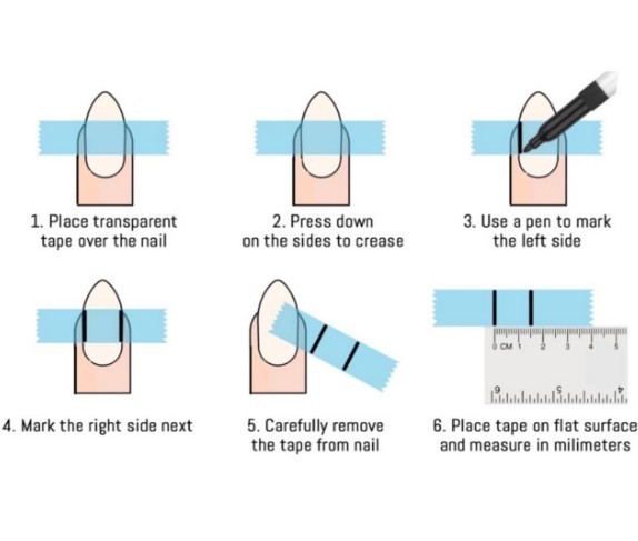 Pink Heart Press On Nails Long Coffin Fake Acrylic Nail Set 10pcs with Glue Kit