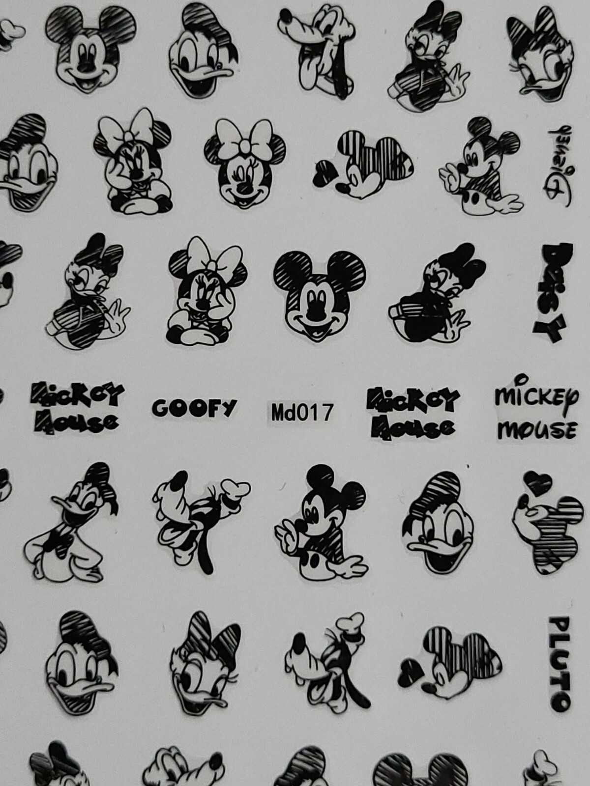 Disney MickeyMouse Nail Art Stickers