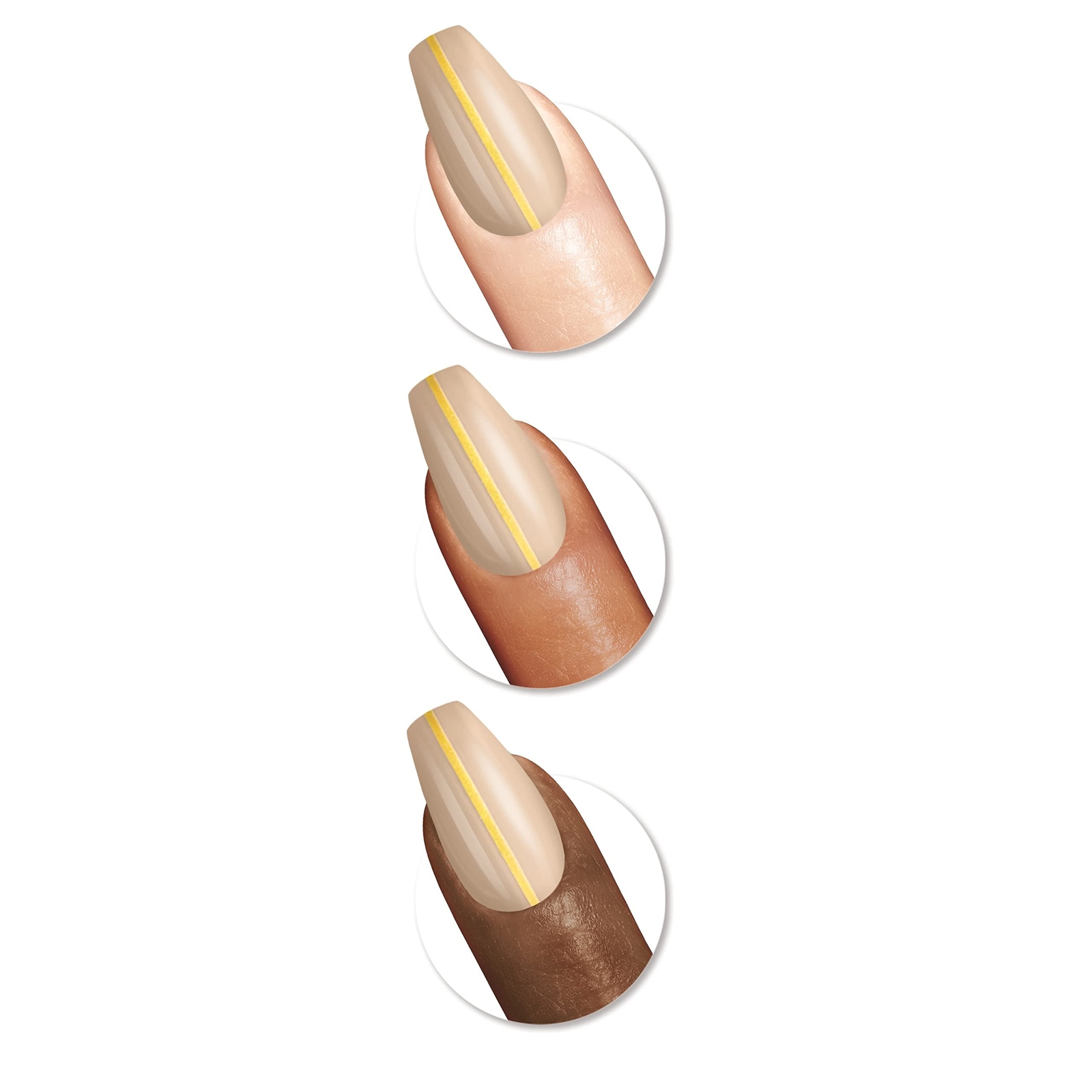 Sally Hansen Salon Effects® Perfect Manicure, Meet Me In The Metal, Press On…
